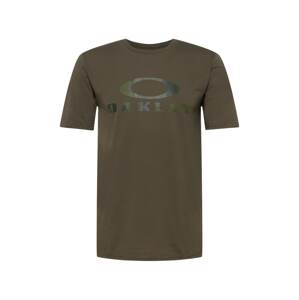 OAKLEY Funkčné tričko 'O BARK'  olivová / trávovo zelená / petrolejová
