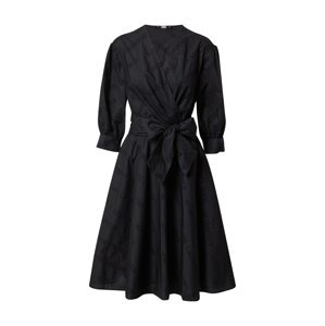 Karl Lagerfeld Košeľové šaty  čierna
