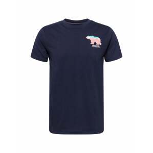 Wemoto T-Shirt  námornícka modrá / ružová / tyrkysová / biela