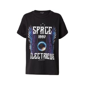 Colourful Rebel Tričko 'Space'  čierna / zmiešané farby