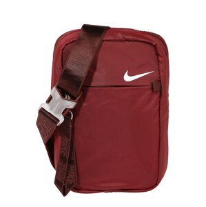 Nike Sportswear Taška cez rameno  karmínovo červená / biela
