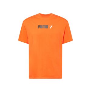 PUMA Funkčné tričko 'RADCAL'  oranžovo červená / čierna