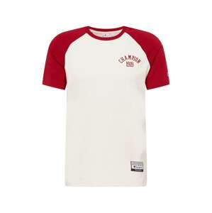 Champion Authentic Athletic Apparel Tričko  červená / béžová melírovaná