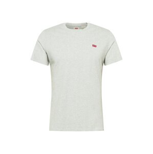 LEVI'S ® Tričko  svetlosivá / ohnivo červená / biela