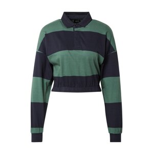 BDG Urban Outfitters Tričko 'Rugby'  námornícka modrá / pastelovo zelená