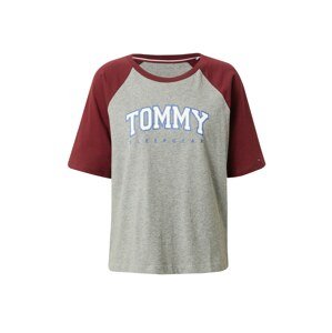 Tommy Hilfiger Underwear Tričká na spanie  modrá / sivá melírovaná / krvavo červená / biela
