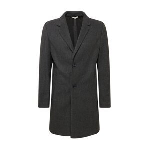 TOM TAILOR Prechodný kabát  čierna melírovaná