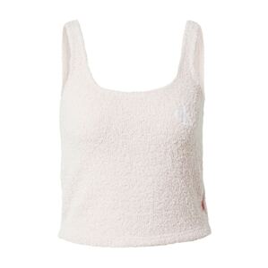 Calvin Klein Underwear Tričká na spanie  pastelovo ružová / biela