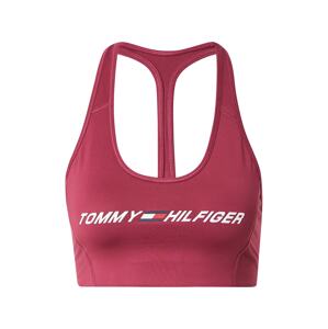 Tommy Sport Športová podprsenka  pastelovo červená / svetločervená / biela / ultramarínová