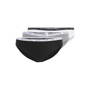 Tommy Hilfiger Underwear Nohavičky  biela / čierna / sivá melírovaná