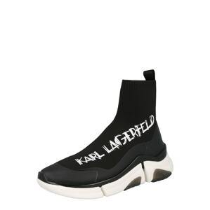Karl Lagerfeld Sneaker  čierna / biela