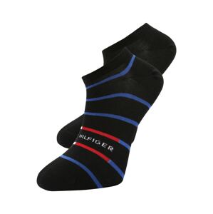 Tommy Hilfiger Underwear Ponožky  čierna / modrá / červená / biela