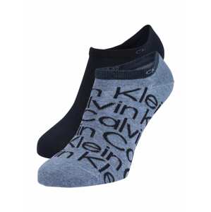 Calvin Klein Underwear Ponožky  námornícka modrá / dymovo modrá