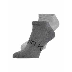 Calvin Klein Underwear Ponožky  sivá / sivá melírovaná / čierna