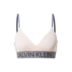 Calvin Klein Performance Športová podprsenka  púdrová / tmavosivá