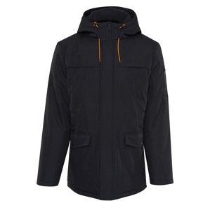 Threadbare Zimná bunda 'Prenton'  neónovo oranžová / čierna