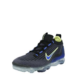 Nike Sportswear Nízke tenisky 'Vapormax 2021 FK'  tmavomodrá / neónovo žltá / námornícka modrá