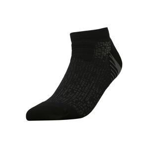 ASICS Športové ponožky  čierna / sivá