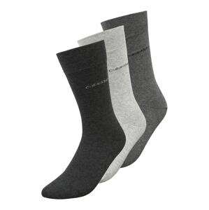 Calvin Klein Underwear Ponožky  sivá melírovaná / antracitová / tmavosivá / čierna
