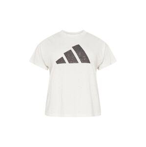 ADIDAS SPORTSWEAR Funkčné tričko 'Winners 3.0'  čierna / biela