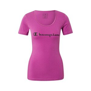Champion Authentic Athletic Apparel Funkčné tričko  fialová / čierna