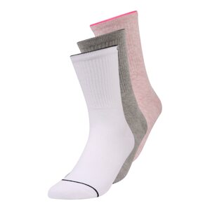 Calvin Klein Underwear Ponožky  sivá melírovaná / ružová / biela