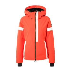 CMP Outdoorová bunda  oranžovo červená / biela / čierna