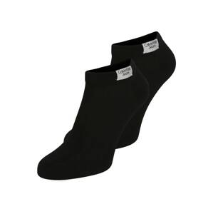 Calvin Klein Underwear Ponožky  čierna / strieborná