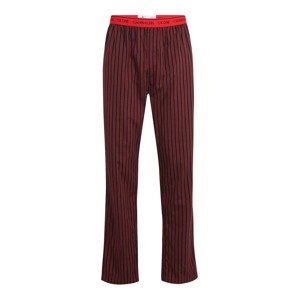 Calvin Klein Underwear Pyžamové nohavice  svetločervená / karmínovo červená / čierna / sivá melírovaná
