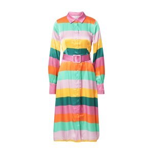 Olivia Rubin Košeľové šaty 'MINA'  žltá / smaragdová / mätová / oranžová / ružová