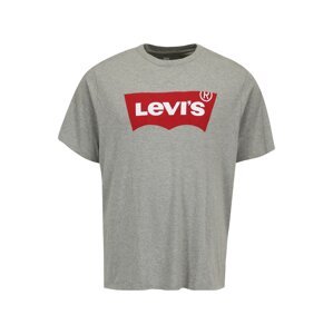 Levi's® Big & Tall Tričko  sivá melírovaná / biela / červená