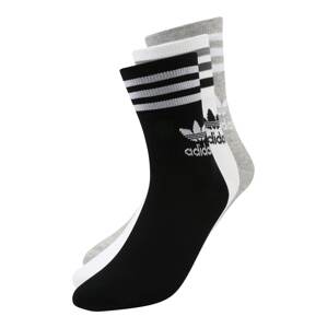 ADIDAS ORIGINALS Ponožky  sivá / čierna / biela