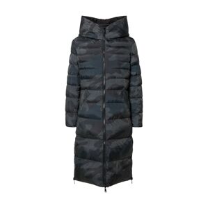 RINO & PELLE Zimný kabát  čierna / grafitová / námornícka modrá