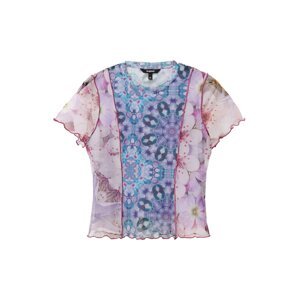 Desigual Shirt 'COPENHAGUE'  azúrová / ružová / pitaya / krémová