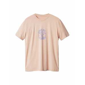 Desigual T-Shirt 'BENJAMIN'  ružová / tmavofialová / sivá