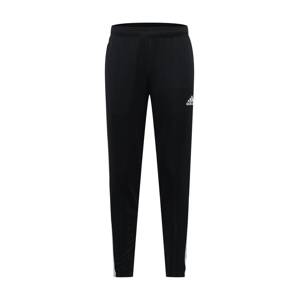 ADIDAS SPORTSWEAR Športové nohavice 'Tiro Essential'  čierna / biela