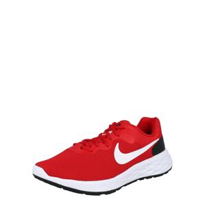 NIKE Športová obuv 'Revolution 6'  červená / čierna / biela