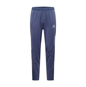 ADIDAS PERFORMANCE Športové nohavice 'Own The Run Astro'  biela / dymovo šedá / námornícka modrá / námornícka modrá