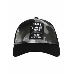 DKNY Cap  kaki / biela / čierna