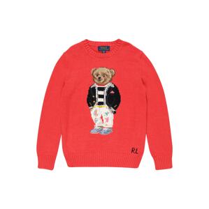 Polo Ralph Lauren Pullover  svetločervená / zmiešané farby
