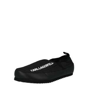 Karl Lagerfeld Slip-on obuv 'KOOKOON'  čierna / biela