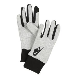 Nike Sportswear Prstové rukavice  sivá / čierna