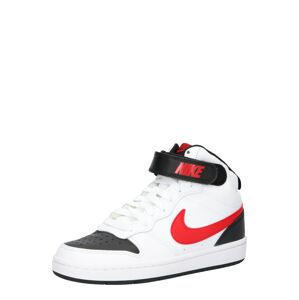 Nike Sportswear Tenisky 'Court Borough 2'  biela / čierna / červená