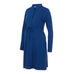 MAMALICIOUS Košeľové šaty 'Becky Lia'  modrá