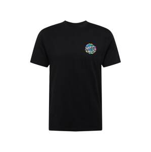 Santa Cruz T-Shirt  čierna / zmiešané farby