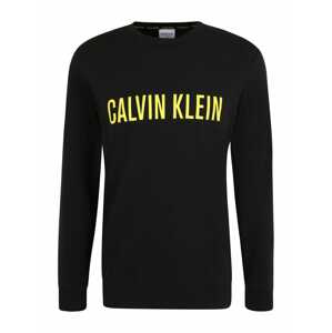 Calvin Klein Underwear Mikina  žltá / čierna