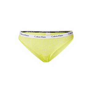 Calvin Klein Underwear Nohavičky  žltá / biela / čierna