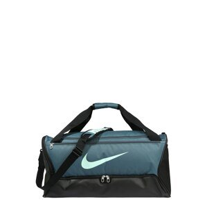 NIKE Športová taška 'Brasilia 9.5'  zelená / čierna