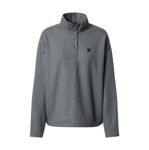 BURTON Športový sveter  sivá / čierna