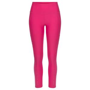 BENCH Funkčné nohavice  ružová / biela